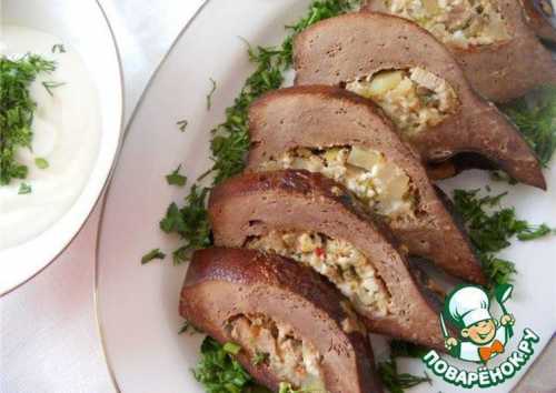 Заполнять формы печеночной массой до самого верха не рекомендуется