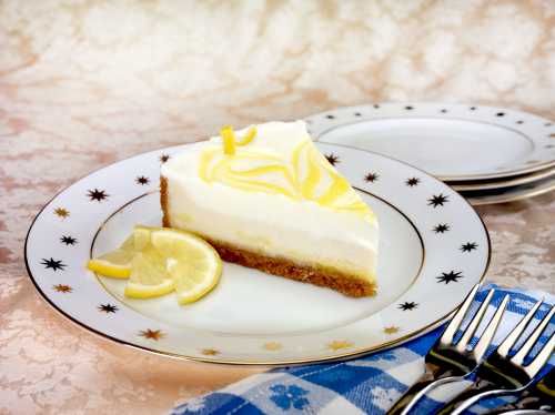 Классический лимонный чизкейк
