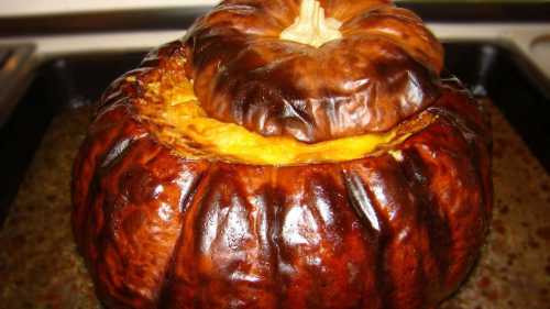 Рецепты тыквы, запеченной целиком, секреты выбора