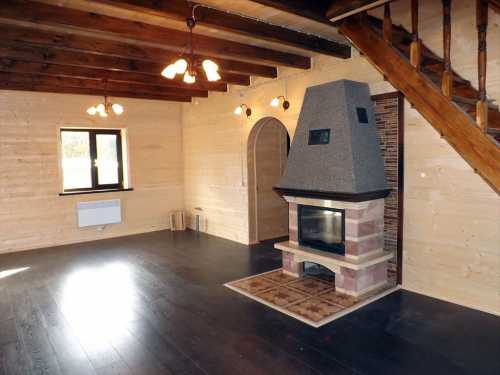 Отделка дома из бруса