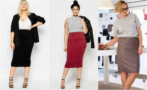 Лучше, если блуза или рубашка будет свободно лежать поверх нее