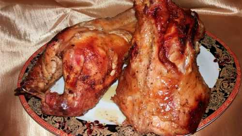 Кролик запеченный в духовке