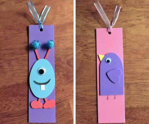 Изготовление закладок для книг своими руками