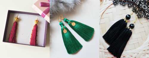 Серьги своими руками фото, мастер