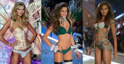 Также на шоупоказе появились супермодели