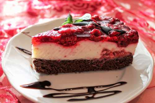 Пирог с малиной: рецепт восхитительного шоколадного десерта
