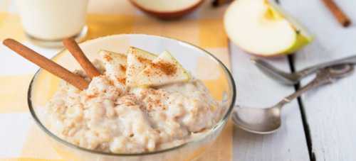 Овсяная каша на молоке топленом, сухом и кокосовом