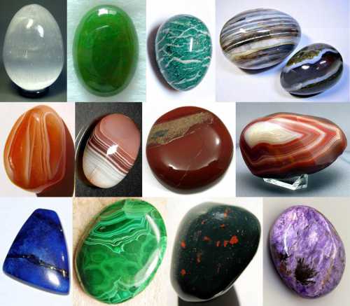 Полудрагоценные камни