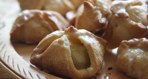 Конвертики с яблоками