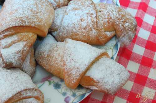 Творожные рогалики из творожного теста