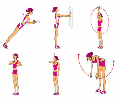 Ноги сгибаем в коленях