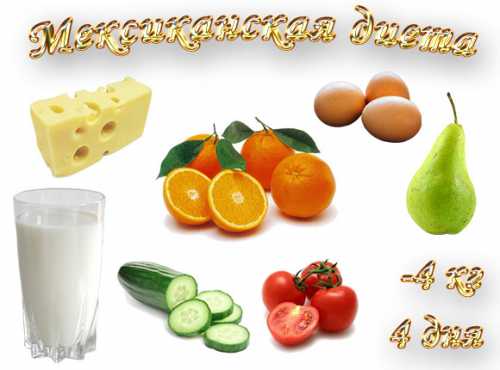 Мексиканская диета для похудения