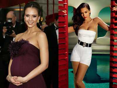 10 самых горячих голливудских мам во время и после беременности