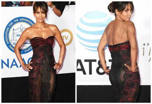 Любовь к прозрачным платьям объяснима, ведь у неё просто восхитительная для её возраста фигура