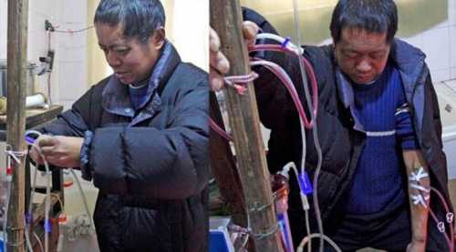В Китае бедняк сам сконструировал себе аппарат