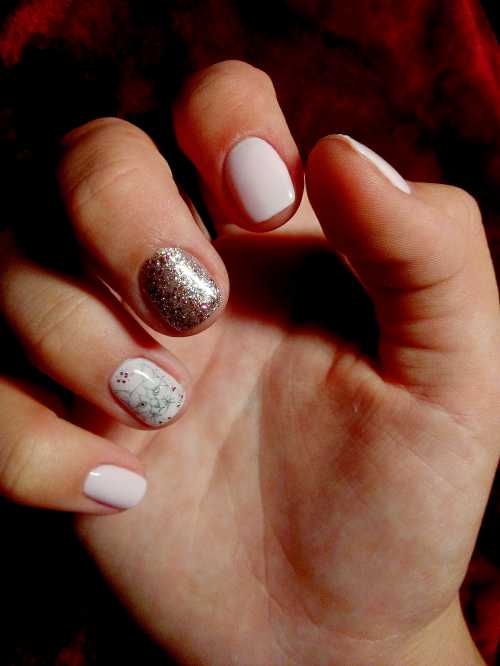 Маникюр на короткие ногти