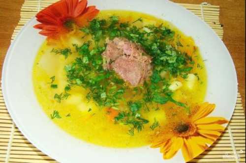 Супы из тушенки