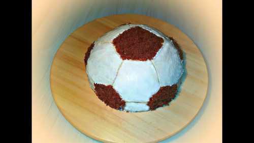 Рецепты торта Футбольный мяч: секреты выбора