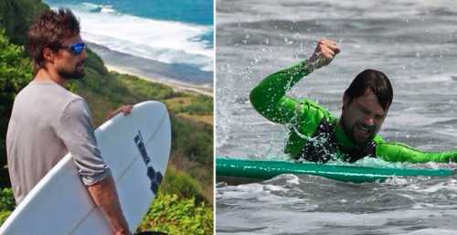 Данила Козловский упал с доски