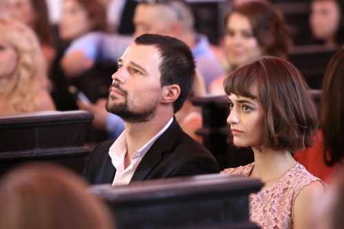 Зрители заметили парочку в