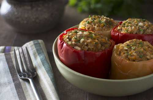 После чего перец можно подавать к столу