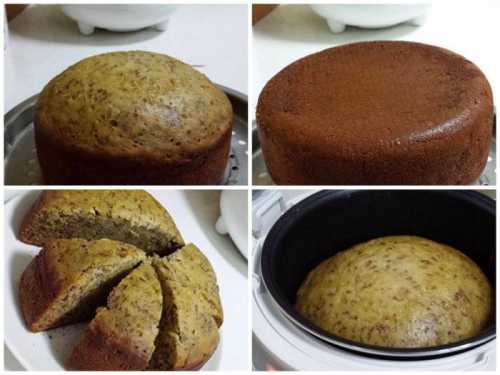 Банановый кекс в мультиварке