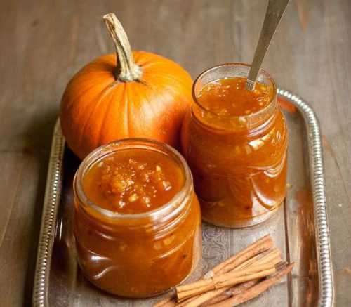 Красочные домашние заготовки из тыквы