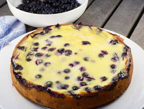 Рецепты пирога с черникой в мультиварке, секреты