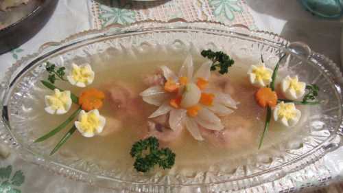 Что добавить в бульон до желатина