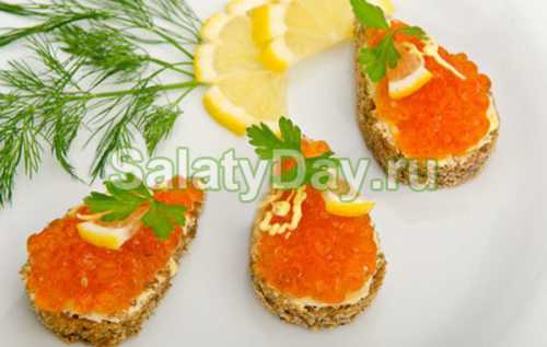 Рецепты свадебных закусок, секреты выбора