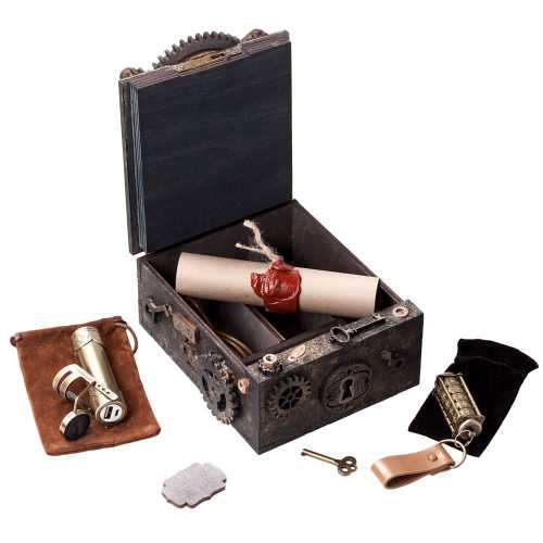 Если есть возможность, можно преподнести в подарок и оружие